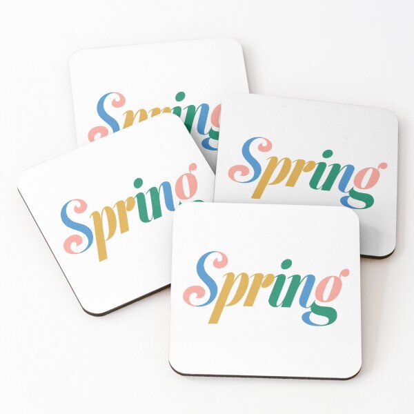 Item preview,  Colorful Spring Typography Art designed and sold by BobaBunny76.