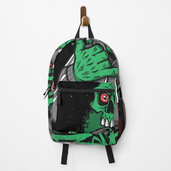 Item preview, Zombie Skull Streetwear Design | Graffiti Zombie Art | Horror Cartoon Skull | Punk Style Graphic | Cool Undead Illustration designed and sold by amareshdas008.