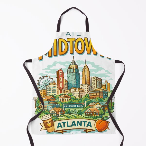 Item preview, Atlanta Midtown Cityscape T-Shirt designed and sold by Matinez Pink.