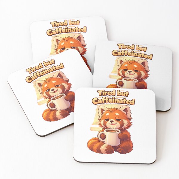 Item preview, Tired but Caffeinated designed and sold by Creative and Humorous Arts.