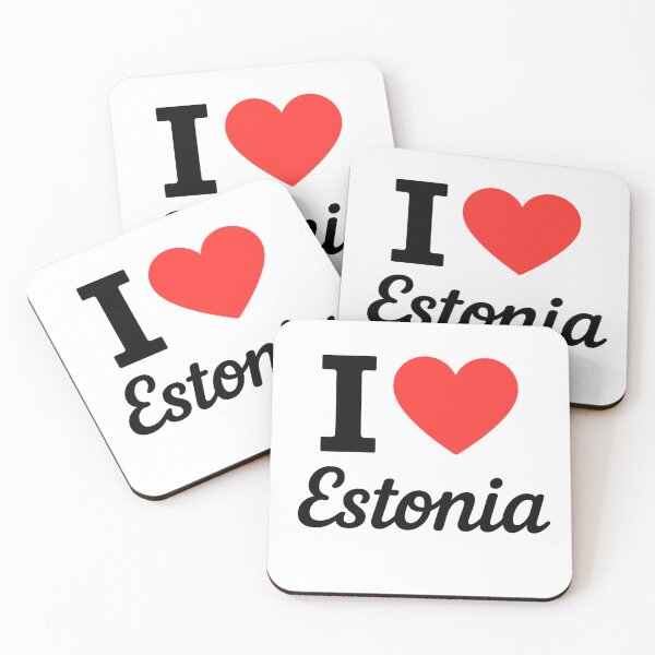 Item preview, I Love Estonia | Baltic Pride Typography | Culture, Nature & Nordic Digital Lifestyle Design designed and sold by PaintedPixels01.