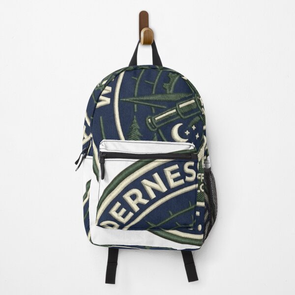 Item preview, Wilderness Navigator: Off-Grid Exploration Vintage Adventure Badge designed and sold by FarDesign.