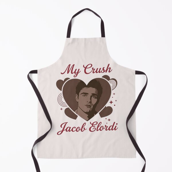 Item preview, My Crush Facob-Elordi Retro Heart Aesthetic Fan Art designed and sold by Gettingalong.