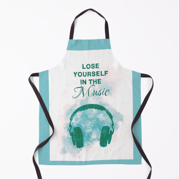 Item preview, Music Is Life – Aesthetic Headphones Quote Design designed and sold by Clauando.