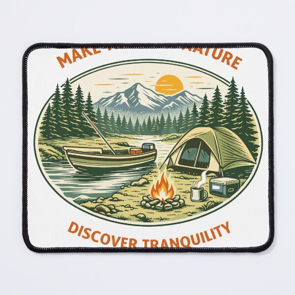 Item preview, Nature Camping Adventure T-Shirt designed and sold by Matinez Pink.