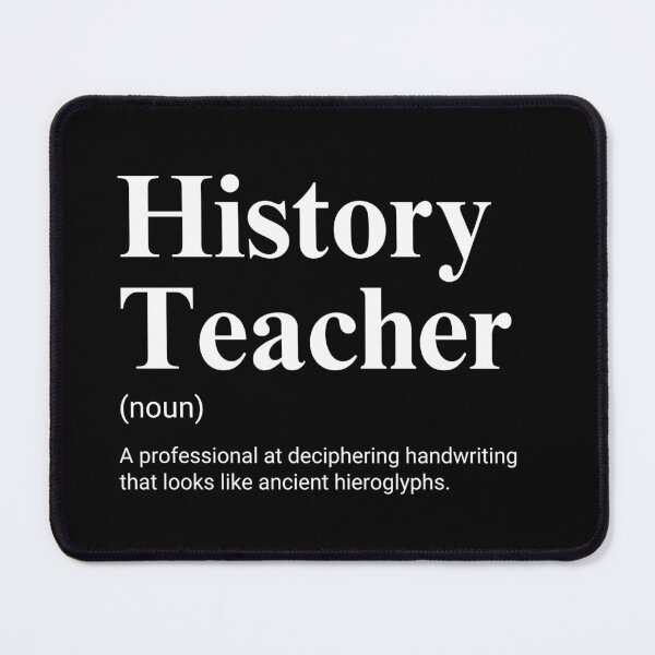 Item preview, History Teacher Funny Definition designed and sold by CuteLovelyDesigns.