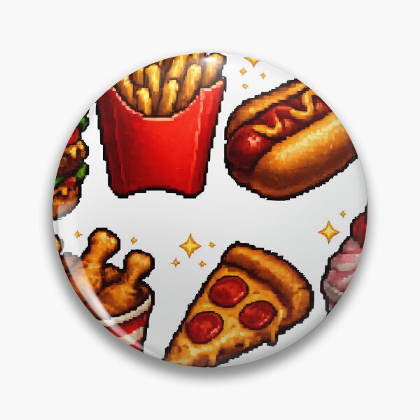 Item preview, Pixel Fast Food Collection designed and sold by redsharkuk.
