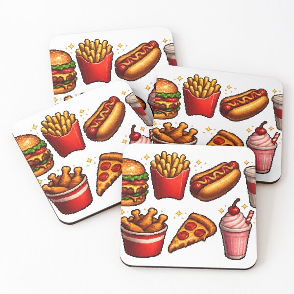 Item preview, Pixel Fast Food Collection designed and sold by redsharkuk.