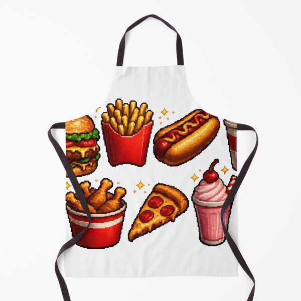 Item preview, Pixel Fast Food Collection designed and sold by redsharkuk.