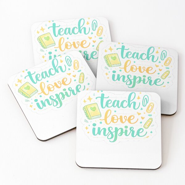 Item preview, Teach Love Inspire Classroom Inspiration designed and sold by INKPOPTOURI.
