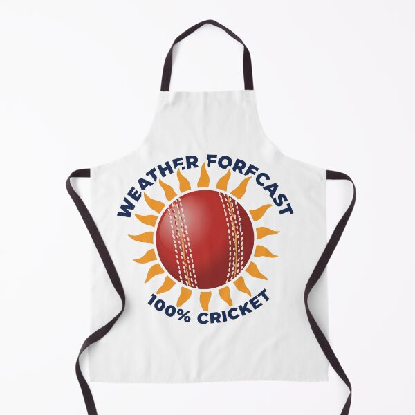 Item preview, Weather Forecast: 100% Cricket – Funny Cricket Lover Sports Fan T-Shirt designed and sold by warlistop.