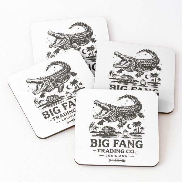 Item preview, Big Fang Trading Co. Louisiana T-Shirt designed and sold by Matinez Pink.
