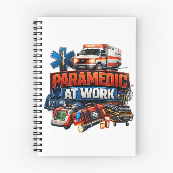 Item preview, Paramedic At Work Emergency Life Design designed and sold by MIArt Studio.