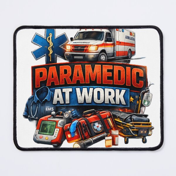 Item preview, Paramedic At Work Emergency Life Design designed and sold by MIArt Studio.