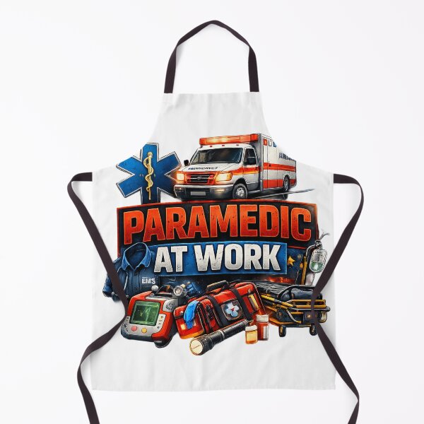 Item preview, Paramedic At Work Emergency Life Design designed and sold by MIArt Studio.