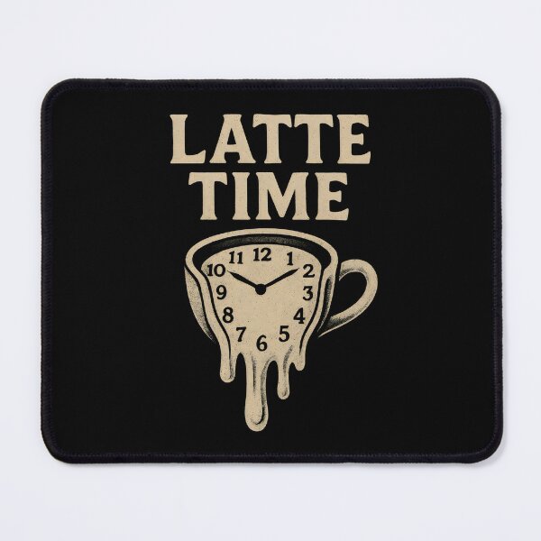 Item preview, Latte Time Funny Coffee designed and sold by DemureArtsy.