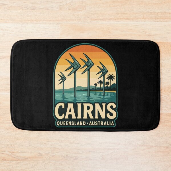 Item preview, Cairns Queensland Australia Vintage Travel designed and sold by TomFrontierArt.