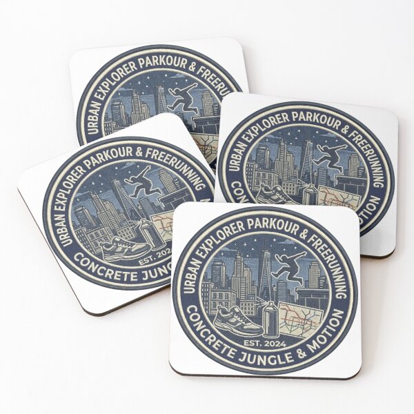 Item preview, Concrete Jungle & Motion: Urban Explorer Parkour & Freerunning Patch designed and sold by FarDesign.