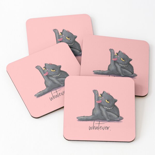 Item preview, Whatever cat - funny cute sassy cat designed and sold by art-injoy.