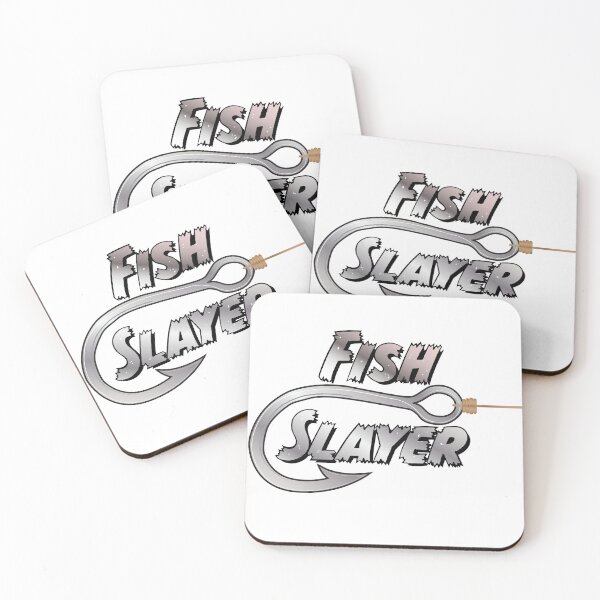 Item preview, Fishing graphic logo "Fish Slayer" designed and sold by Art-Horizon.