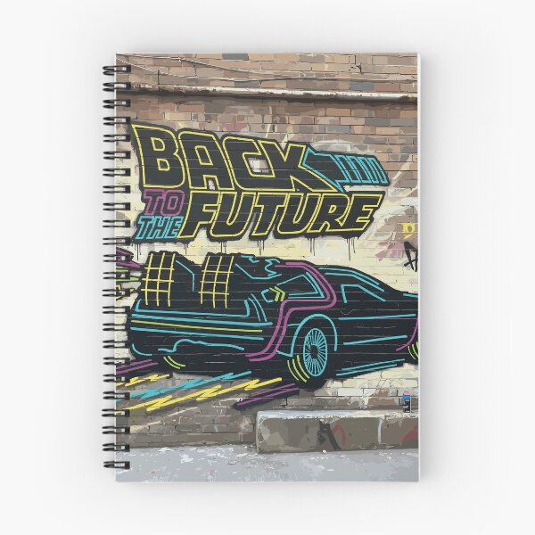 Item preview, Vintage Classic Car Delorean Adventure Collection Grafitte Wall designed and sold by PrintCarClub.