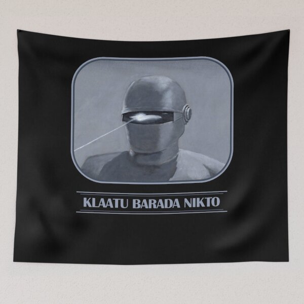 Item preview, Klaatu Barada Nikto  designed and sold by WaxenJackson.