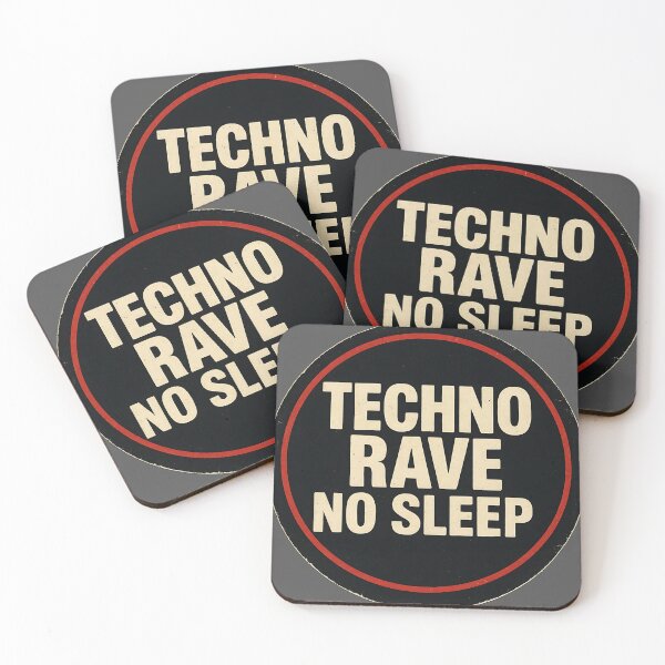 Item preview, Techno Rave No Sleep – Underground Techno Music designed and sold by |TRSSHOP|.