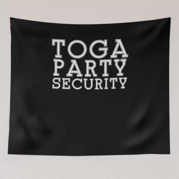 Item preview, Funny Toga Party Security Parties Frats Sorority Girl Shirt designed and sold by LookTwice.