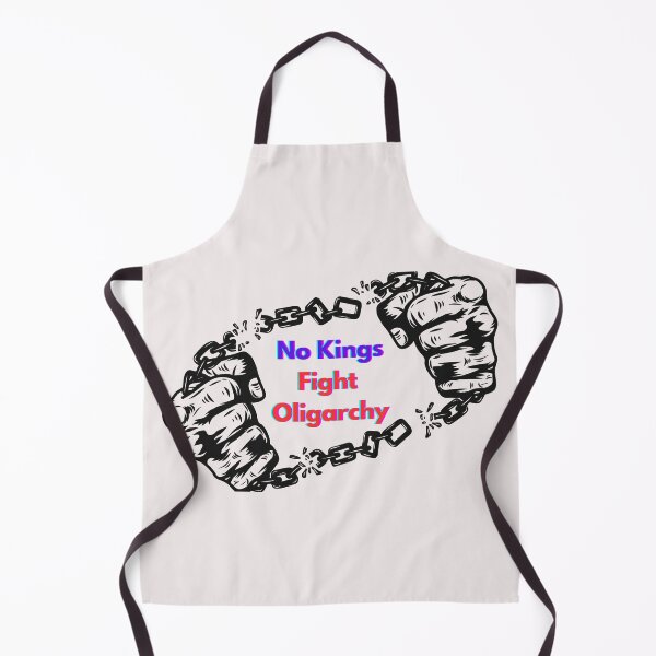 Item preview, No Kings Fight Oligarchy Classic T-Shirt designed and sold by MerchlyMike.