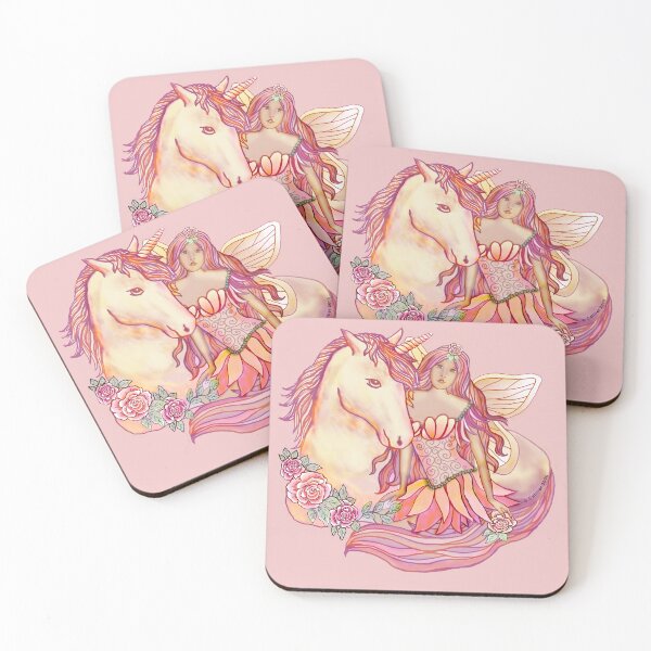 Item preview, Unicorn and Fairy designed and sold by artmuvz.