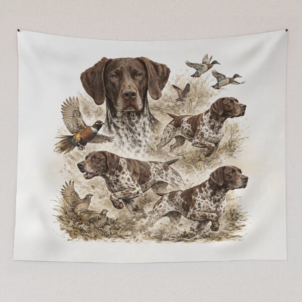 Item preview, German Shorthaired Pointer – Field Legend designed and sold by TammyHunterArt.