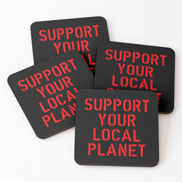 Item preview, Support Your Local Planet designed and sold by The Common Tee.