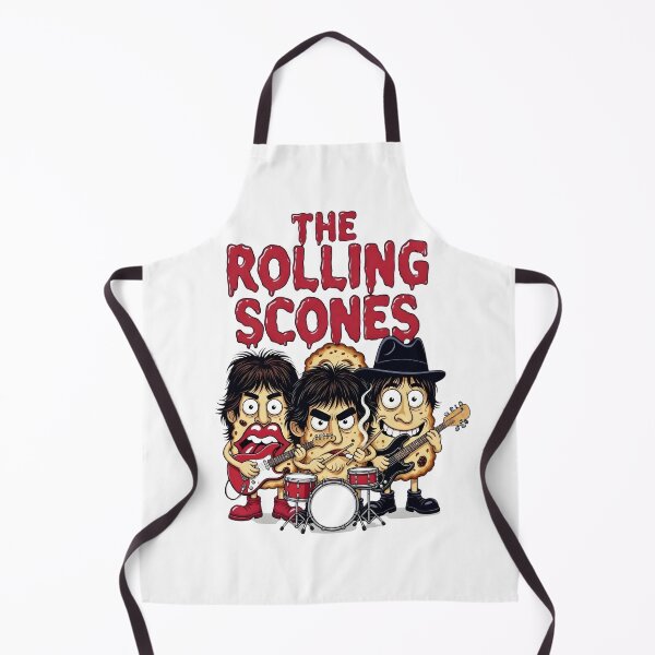 Item preview, The Rolling Scones: Rock 'n' Roll Pastry Band designed and sold by TshirtsOnline-.