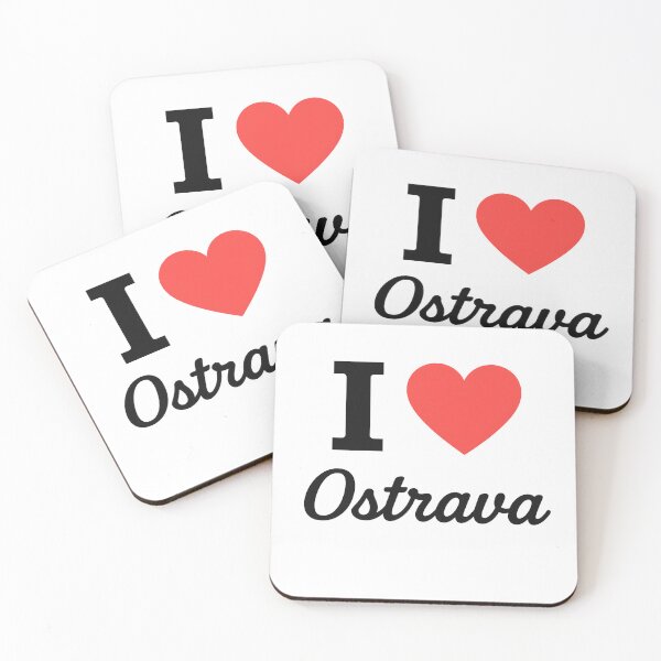 Item preview, I Love Ostrava | Czech Republic City Typography | Culture, Industry & Urban Charm Design designed and sold by PaintedPixels01.