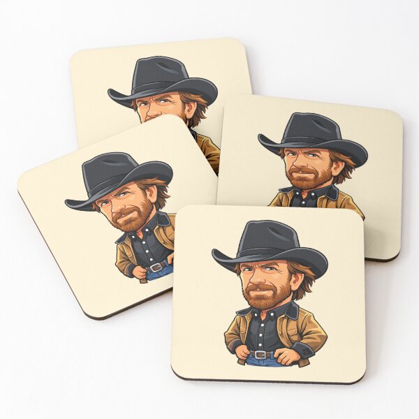 Item preview, Roundhouse Cowboy Meme Sticker | Texas Ranger Inspired Tough Guy designed and sold by SimplyJasper.