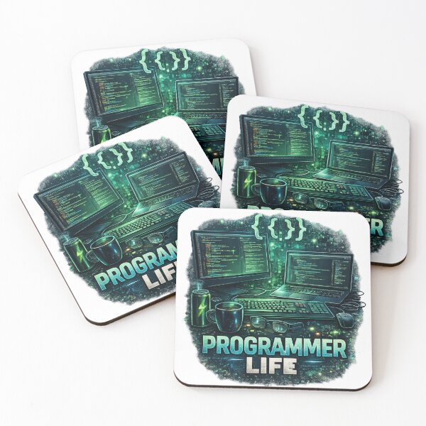 Item preview, Programmer Life Coding Developer Tech Design designed and sold by MIArt Studio.