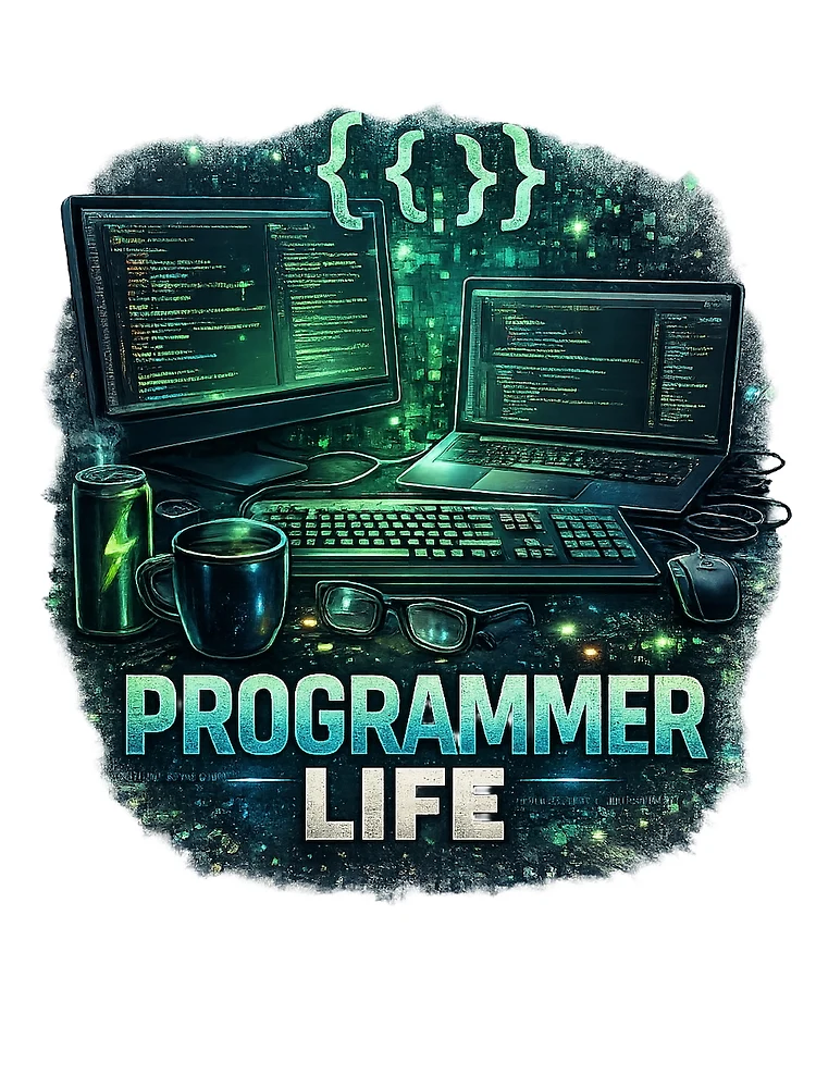 Thumbnail 3 of 3, Scarf, Programmer Life Coding Developer Tech Design designed and sold by MIArt Studio.