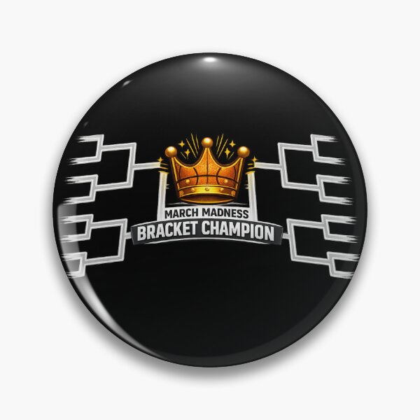 Item preview, March Madness Bracket Pool Champion (Detailed) designed and sold by AboveAvgProduct.