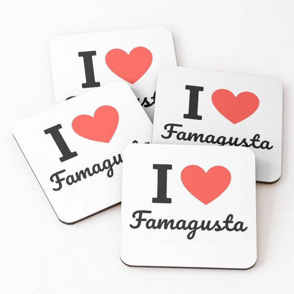 Item preview, I Love Famagusta | Cyprus City Typography | History, Culture & Coastal Charm Design designed and sold by PaintedPixels01.