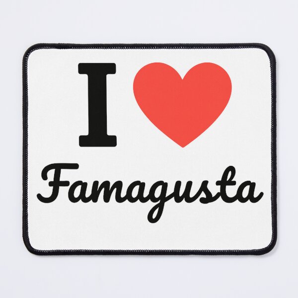 Item preview, I Love Famagusta | Cyprus City Typography | History, Culture & Coastal Charm Design designed and sold by PaintedPixels01.