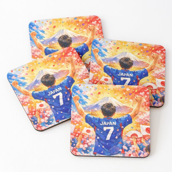 Item preview, Japan Soccer Vibes Victory Celebration in Japan designed and sold by BrickByDream.