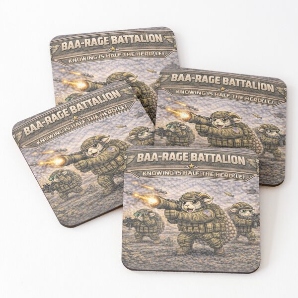 Item preview, Baa-Rage Battalion – Sheep-I Joe Military Parody Squad designed and sold by Thpoar.
