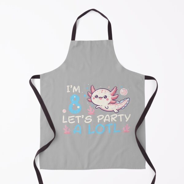 Item preview, Im 8 Lets Party A Lotl Axolotl 8th Birthday Boys Girls Kids designed and sold by mjohnson9.