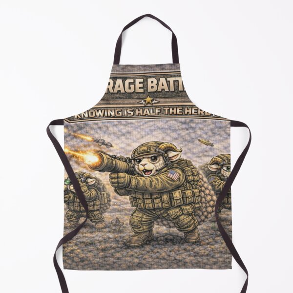 Item preview, Baa-Rage Battalion – Sheep-I Joe Military Parody Squad designed and sold by Thpoar.