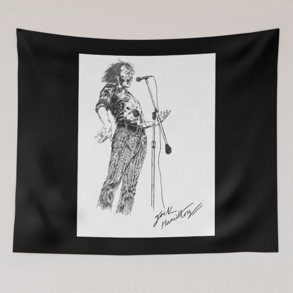 Item preview, Joe Cocker Original Hand Drawn Ink Artwork T-Shirt designed and sold by negeledelunea.