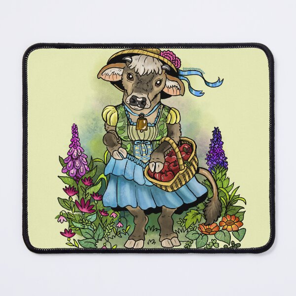 Item preview, Cottagecore Cow Girl designed and sold by Shadowind.
