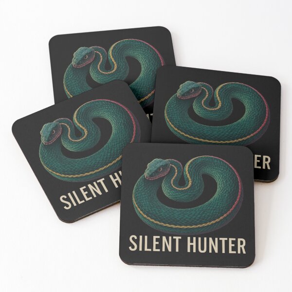 Item preview, Silent Hunter Snake – Stealth Predator Design designed and sold by Kavya Art.
