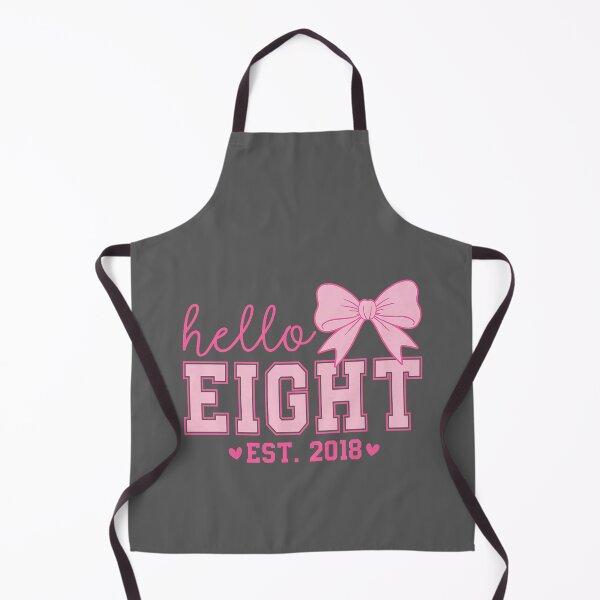 Item preview, Hello Eight Est 2018 Coquette Bow 8th Birthday Girl designed and sold by KristineLi.