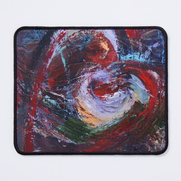 Item preview, Abstract Red Heart Artwork by Katt Yanda designed and sold by Artist-Katt-Yanda.