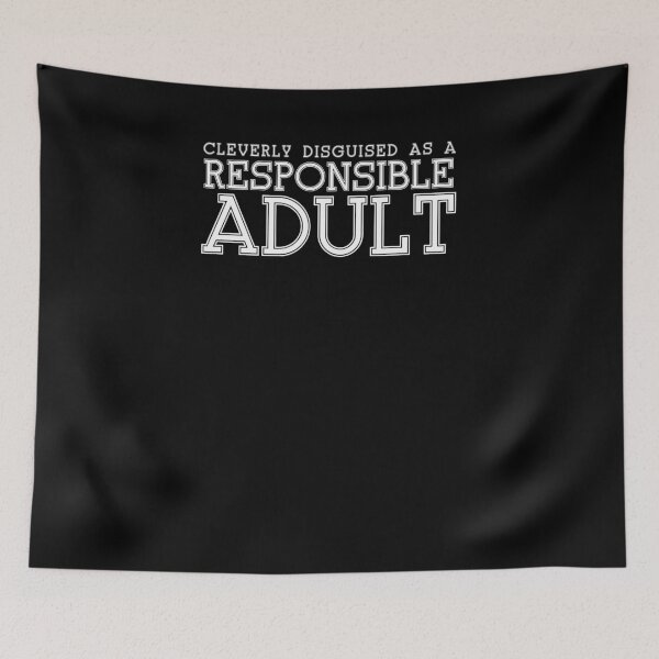 Item preview, Funny Disguised Responsible Adult Maturity Deficient T-Shirt designed and sold by LookTwice.